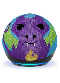 REBENUO Smart Home Systems Echo Dot Kids 5th Generation Alexa Support 5th Generation New Version (DRAGONl)  - Image 1