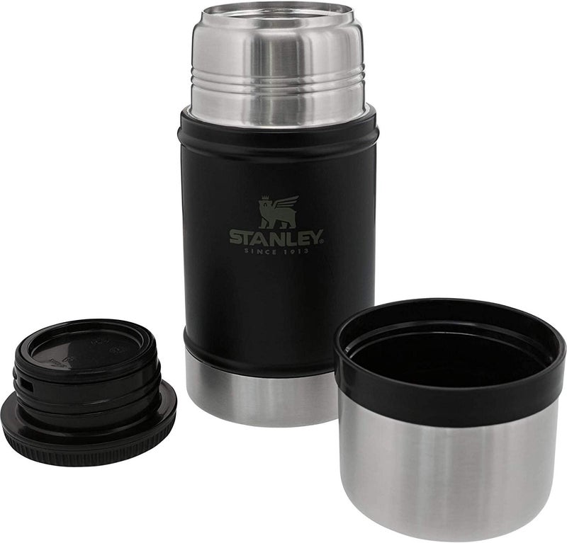 Stanley Classic Legendary Food Jar 0.7L / 24OZ Matte Black – BPA Free Stainless Steel Thermos - Image 4