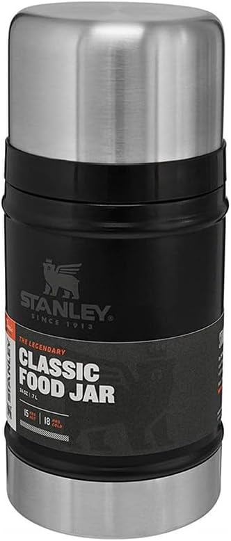 Stanley Classic Legendary Food Jar 0.7L / 24OZ Matte Black – BPA Free Stainless Steel Thermos - Image 3