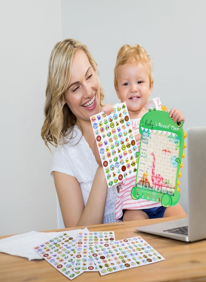 GWHOLE Potty Training Chart Dinosaur Potty Training Chart Potty Training Reward Chart Potty Chart for Toddlers Boys - Image 5