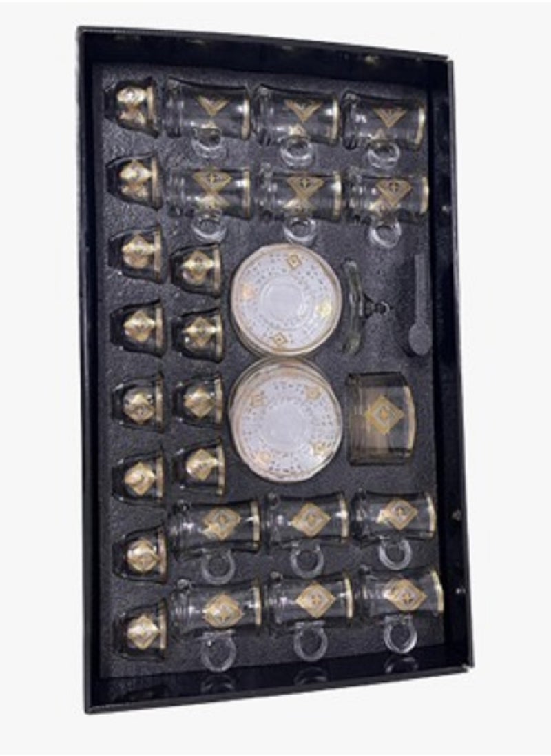KROOS A set of 50 pieces of tea and coffee from Cross, suitable for all special occasions, KR-7003 