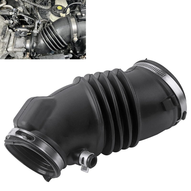 أنبوب سحب الهواء Dtomi مع مشابك متوافق مع سيارات هوندا بايلوت V6 35L 2009 2010 2011 2012 2013 2014 2015 استبدال 17228RN0A00 17228RN0A00 696138