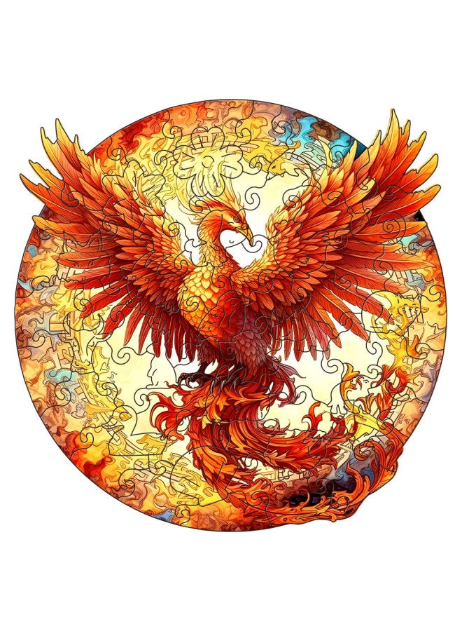 حار غير النظامية جولة الطيور على شكل حيوان خشبي الكبار لغز لعبة محطة مستقلة بالجملة اللون: M-carton-H379 - Image 1