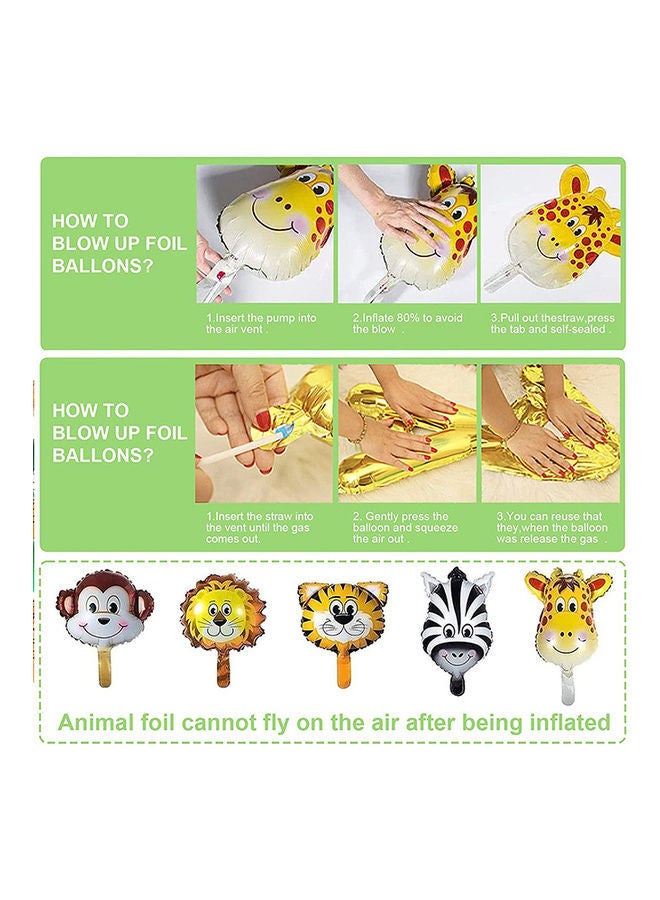 NIBEMINENT Forest Animal Balloon Set - Image 3