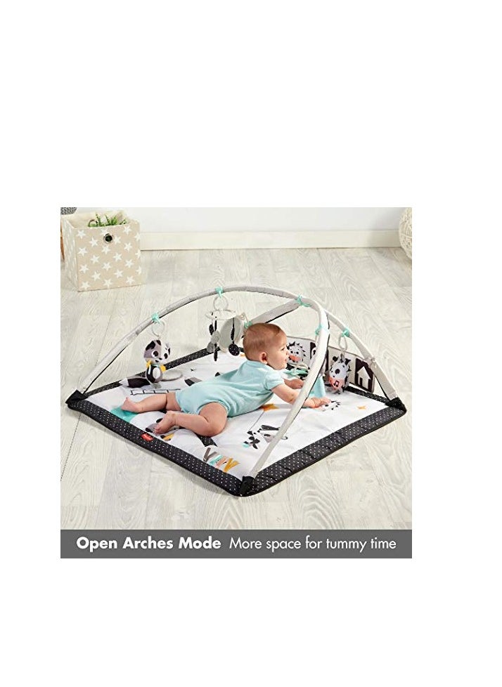 Tiny Love Tiny Love Black & White Gymini Infant Activity Play Mat With-Book, Magical Tales, Deluxe  - Image 2