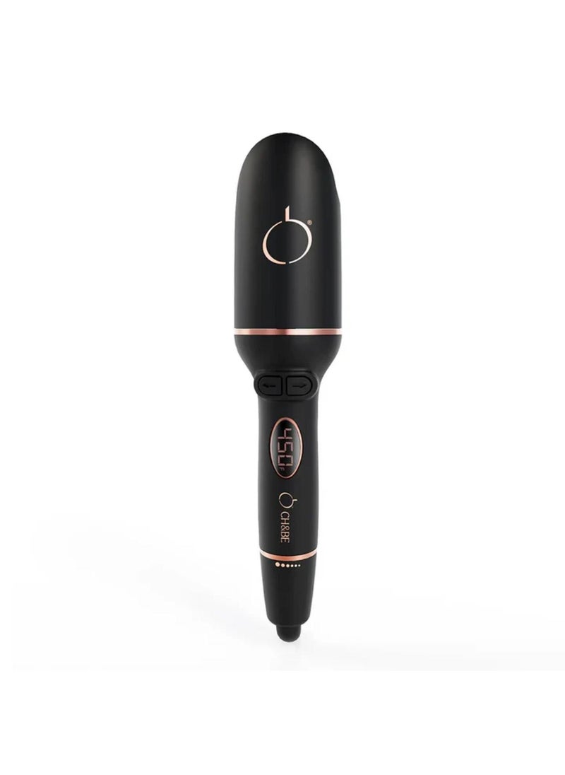 Instant Curler | 5 Heat Settings | Pro Curls with Less Effort & Long-Lasting Hold | Rotating Ceramic Barrel with Negative Ions | Multi-Directional Buttons for Unique Styles | Safe Design Prevents Hair Tangles & Damage | Suitable for All Hair Types