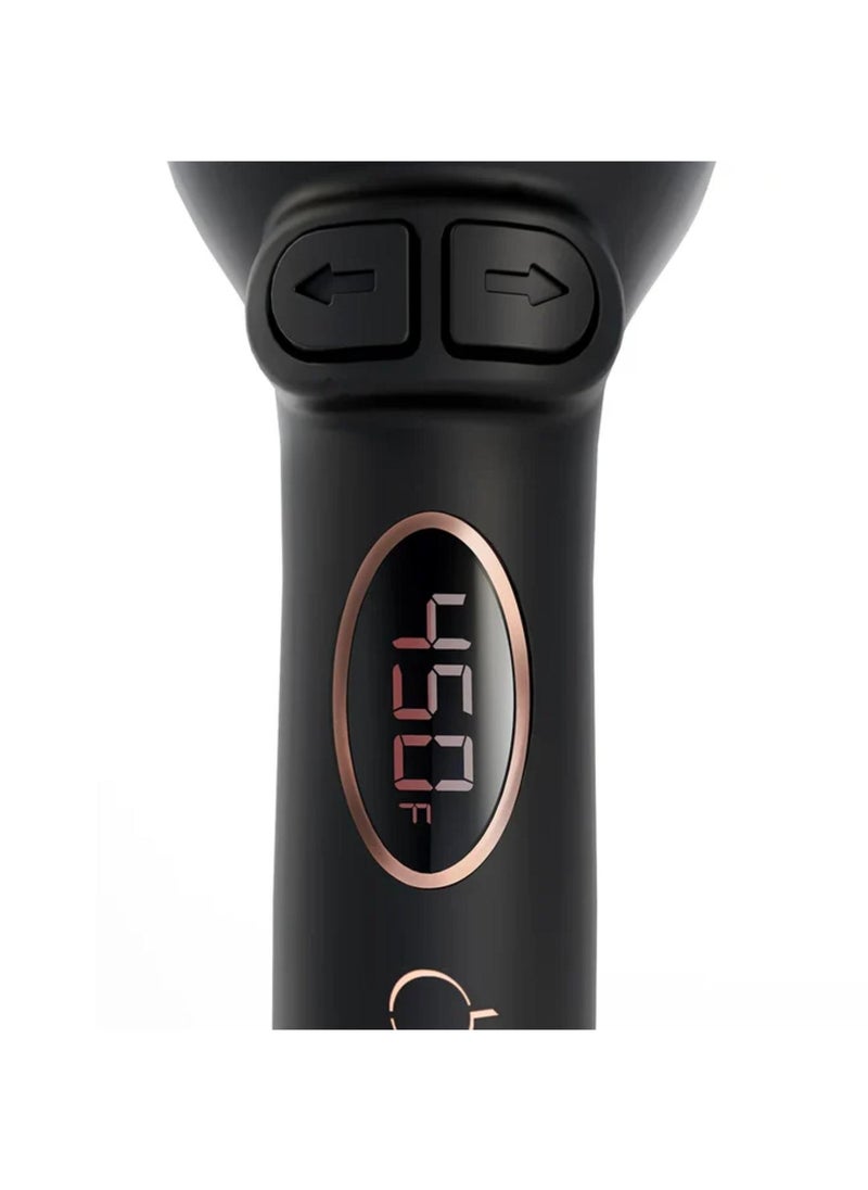 Instant Curler | 5 Heat Settings | Pro Curls with Less Effort & Long-Lasting Hold | Rotating Ceramic Barrel with Negative Ions | Multi-Directional Buttons for Unique Styles | Safe Design Prevents Hair Tangles & Damage | Suitable for All Hair Types
