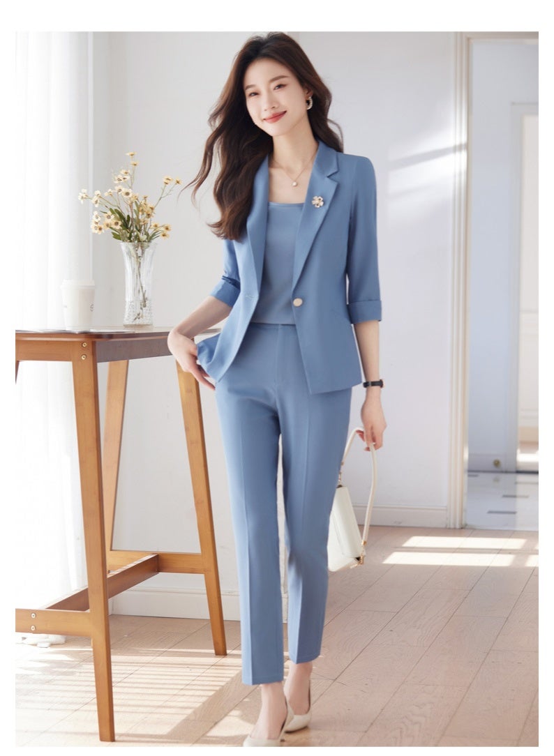 Shougu New Fashionable Casual Ms Suit Set - Image 2