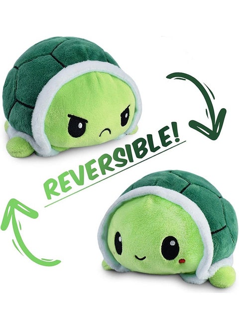 Turtle Double-Sided Flipping Plush Toy