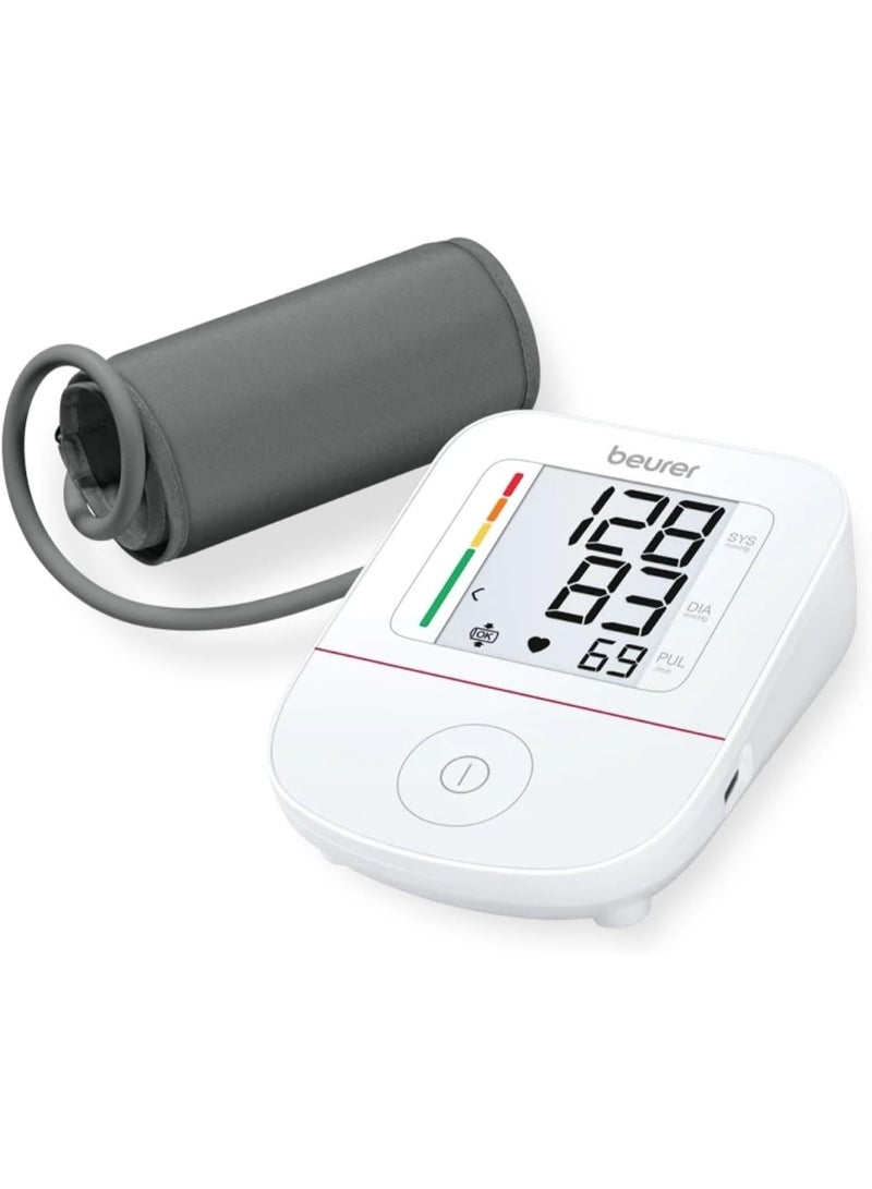 Beurer BM 23 Dual-Energy Upper Arm Blood Pressure Monitor Single Touch - Universal Cuff 22-42cm - Image 2