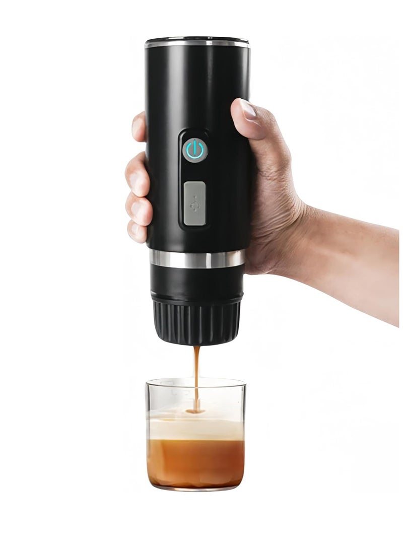 Joshberg 2 IN 1 Portable Espresso Machine, 15 Bar Pressure Electric Espresso Maker,Coffee Maker, USB C & Car Charger, Compatible with Capsules & Ground Coffee,Non heating  - Image 1