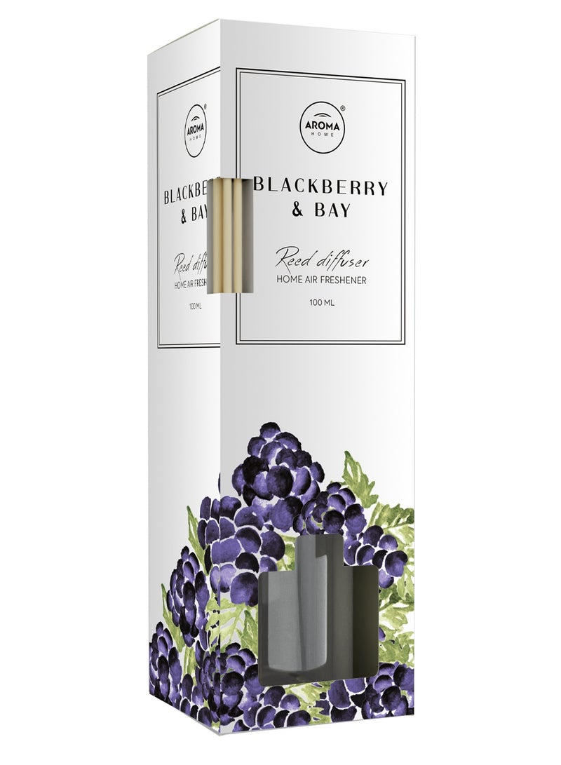 أروما كار شمعة فاخرة معطّرة، 150 غرام، مدة احتراق 35 ساعة، فتيل قطني، مصنوعة في بولندا (التوت الأسود والغار) - Image 2