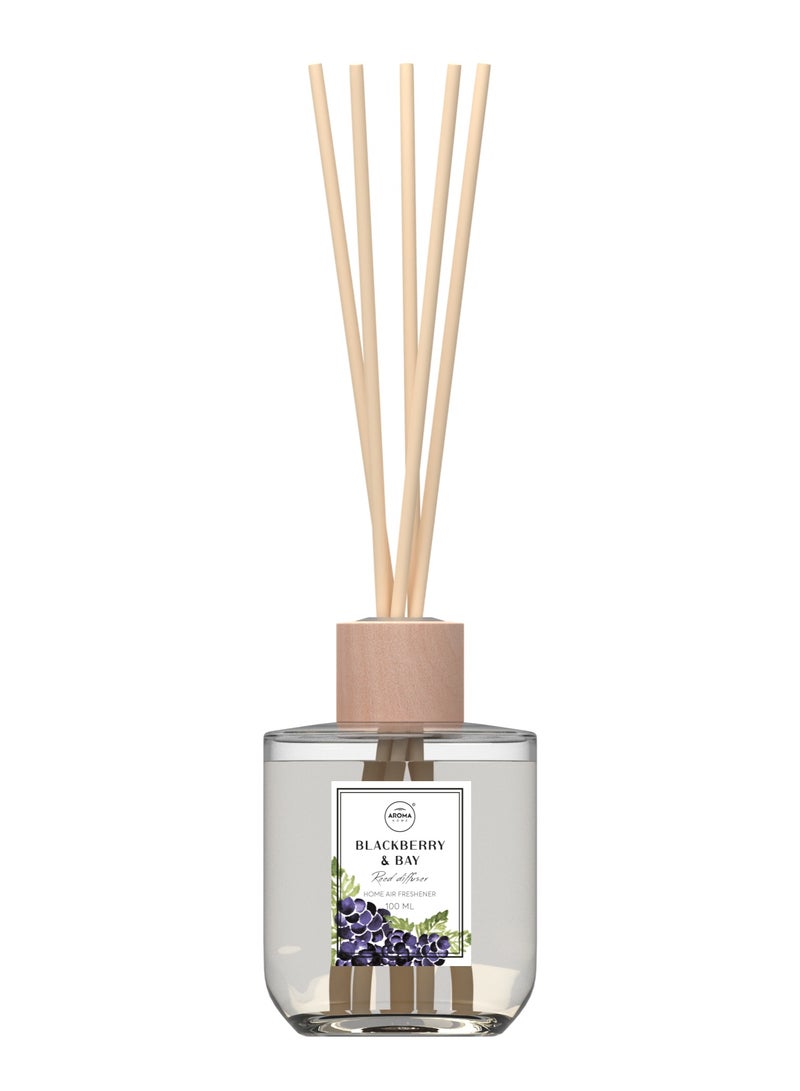 أروما كار شمعة فاخرة معطّرة، 150 غرام، مدة احتراق 35 ساعة، فتيل قطني، مصنوعة في بولندا (التوت الأسود والغار) - Image 3