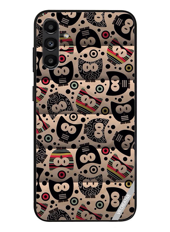 VR CREATIVE Protective Case Cover For Samsung Galaxy A13 5G Cartoon Owl Design Multicolour - Image 1