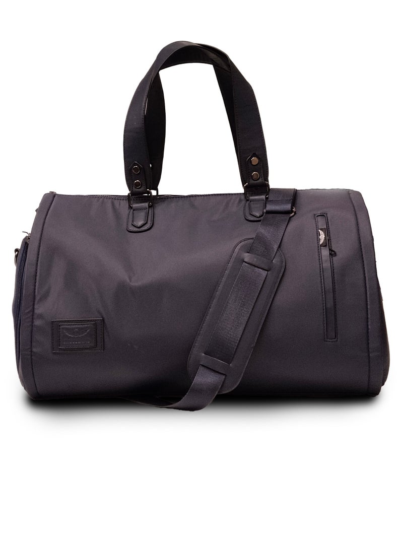 Crossland CROSSLAND Multifunctional Convertible Garment Duffel Bag Suit Storage Bag With Shoe Pouch Large Capacity Carry On Luggage For Travel -Black  - Image 1