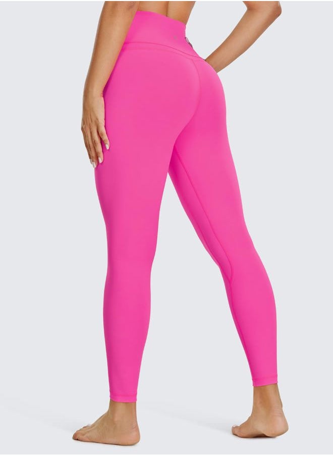 CRZ YOGA - Womens Naked Feeling Workout 7/8 Yoga Leggings - 25 Inches High Waist Tight Pants Hibiscus Purple X-Small - Image 1