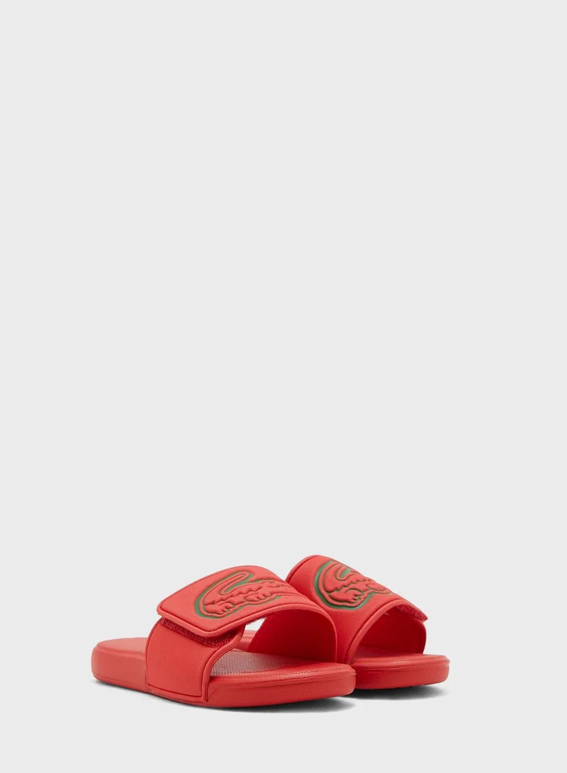 LACOSTE Kids Logo Slides
