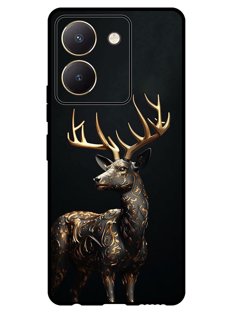 Theodor Protective Case Anti Scratch Shock Proof Bumper Cover For Vivo Y27s Deer 2 - Image 1