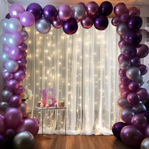 Lazybeee Elegant Net Backdrop Cloth | Net Curtain for Decoration Perfect, Festive, Anniversary Valentines Day | Canopy Net | Lightweight, Durable, Easy to Hang | Ideal for Photography & Events (White) - Image 5