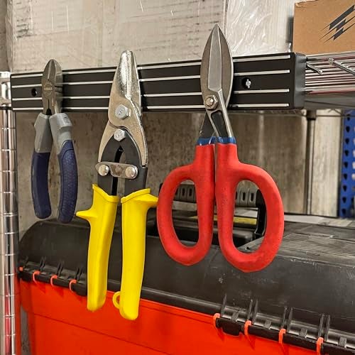 Master Magnetics Magnetic Tool Holder with Screw Mount - 12" Wide, 30 lb per inch, Black, 07579 - Image 5