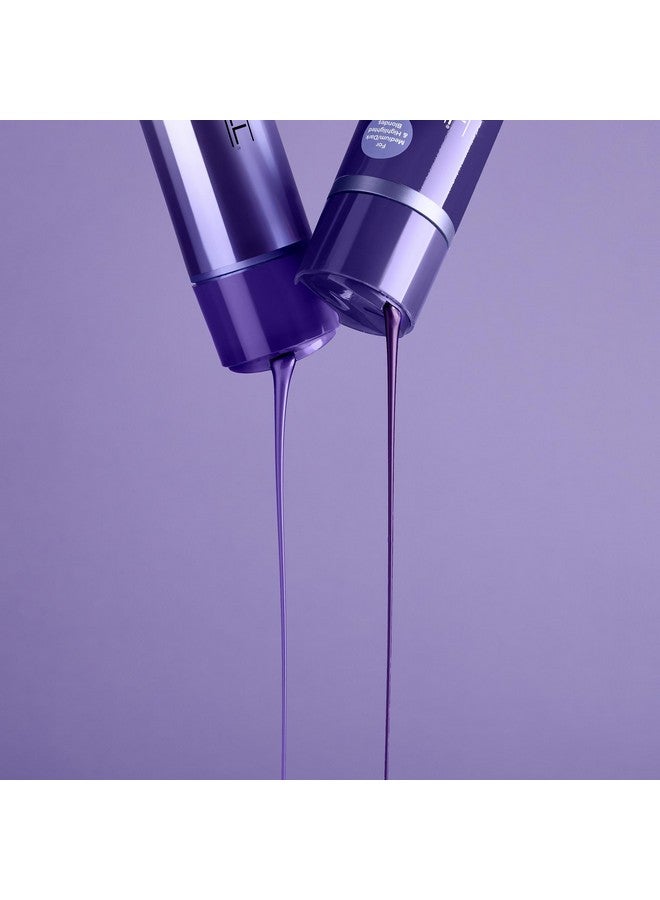 بول ميشيل شامبو بول ميتشل بلاتينيوم بلس البنفسجي، يُهدئ اللون النحاسي، ويُزيل الدفء، للشعر الأشقر المتوسط إلى الداكن والمُبرز، 10.14 أونصة سائلة - Image 5