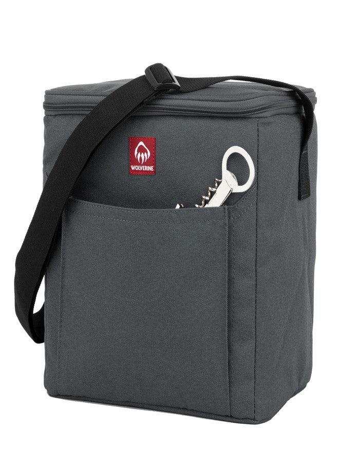 وولفرين، للجنسين - للبالغين، رمادي، حافظة طعام تتسع لـ ٢٤ علبة - Image 4