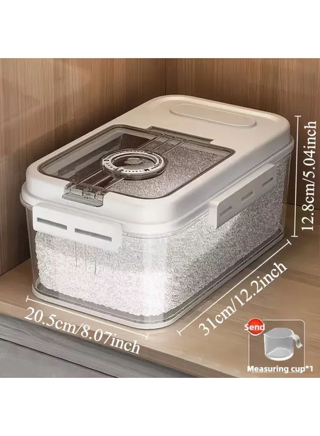 2 In 1 Large And Small Airtight Storage Containers 2.85 Gallon Flip Top Lid - Image 2
