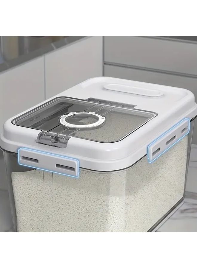 2 In 1 Large And Small Airtight Storage Containers 2.85 Gallon Flip Top Lid - Image 1
