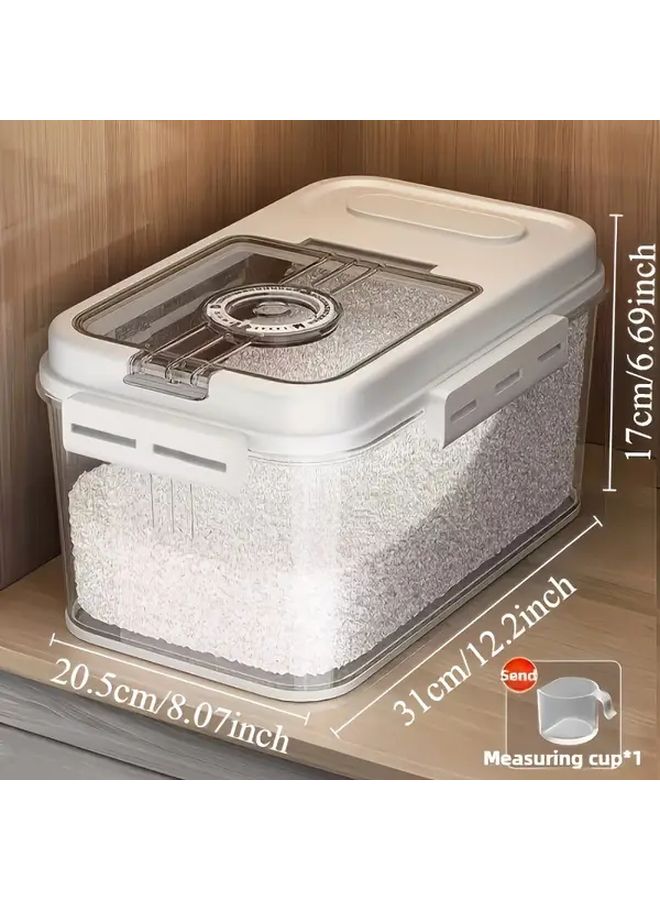 2 In 1 Large And Small Airtight Storage Containers 2.85 Gallon Flip Top Lid - Image 3