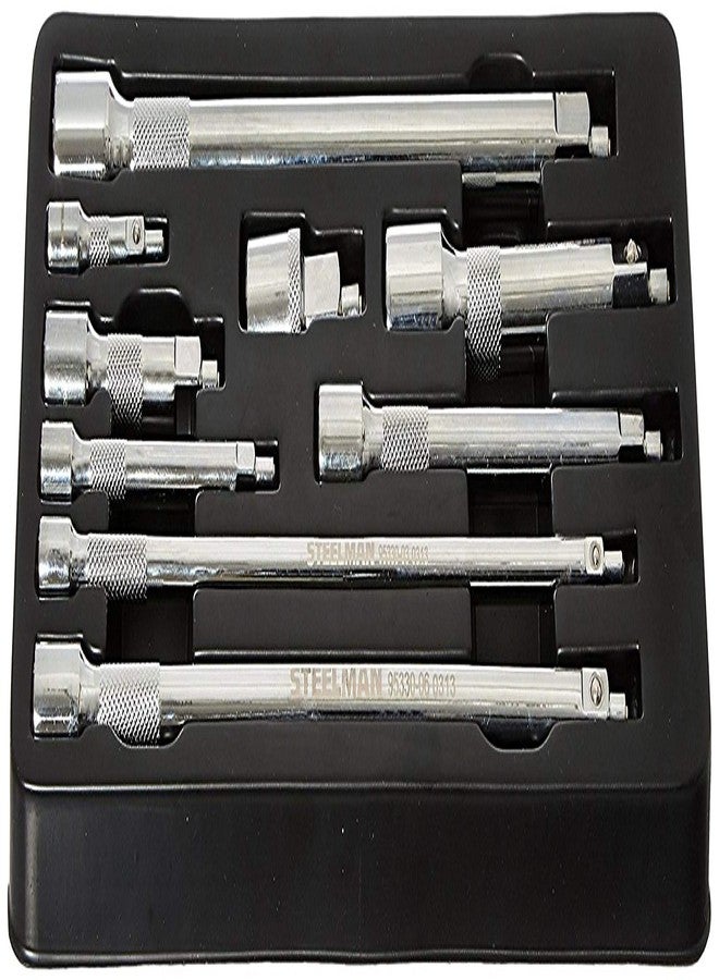 ستيلمان مجموعة تمديد مغناطيسية من ستيلمان، مكونة من 9 قطع، تحوّل المقابس ذات الطول القياسي إلى مقابس مغناطيسية، بمحرك 1/4 و3/8 و1/2 بوصة - Image 2