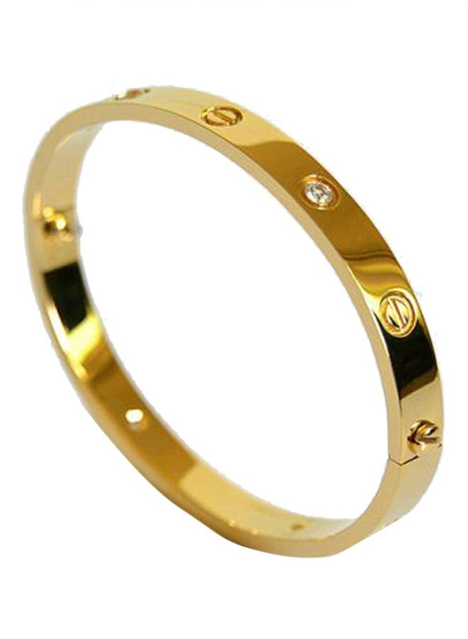 Halamodo Yellow Gold Bangle - Image 1