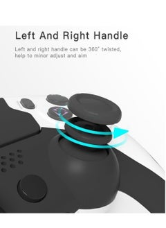 XICEN Wireless Controller Compatible with PS4/PS4 Slim/PS4 Pro, Anti-slip Bluetooth Joystick  - Image 2