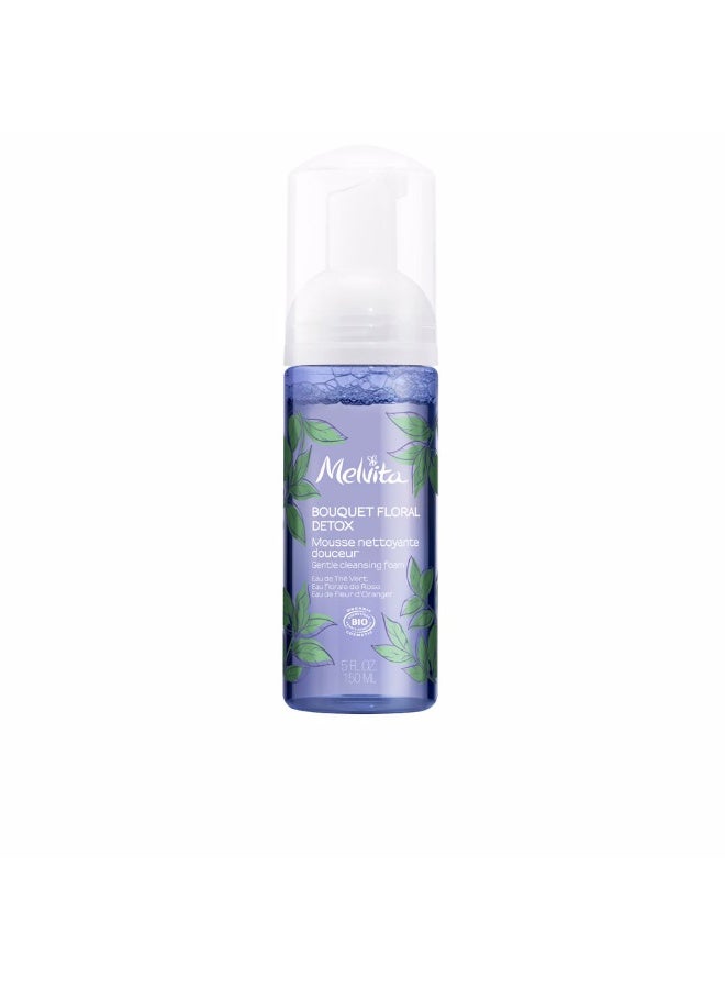 Melvita Bouquet Floral Detox Gentle Cleansing Foam 150ml - Image 1