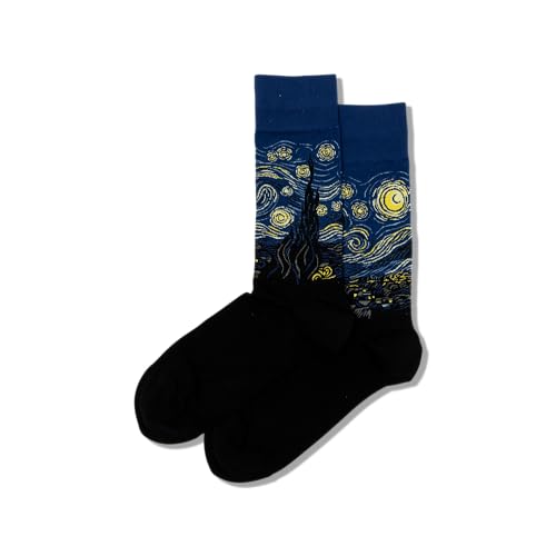 Hot Sox Men's Starry Night Sock, Fits Shoe Size 6 - 12.5 - Image 2