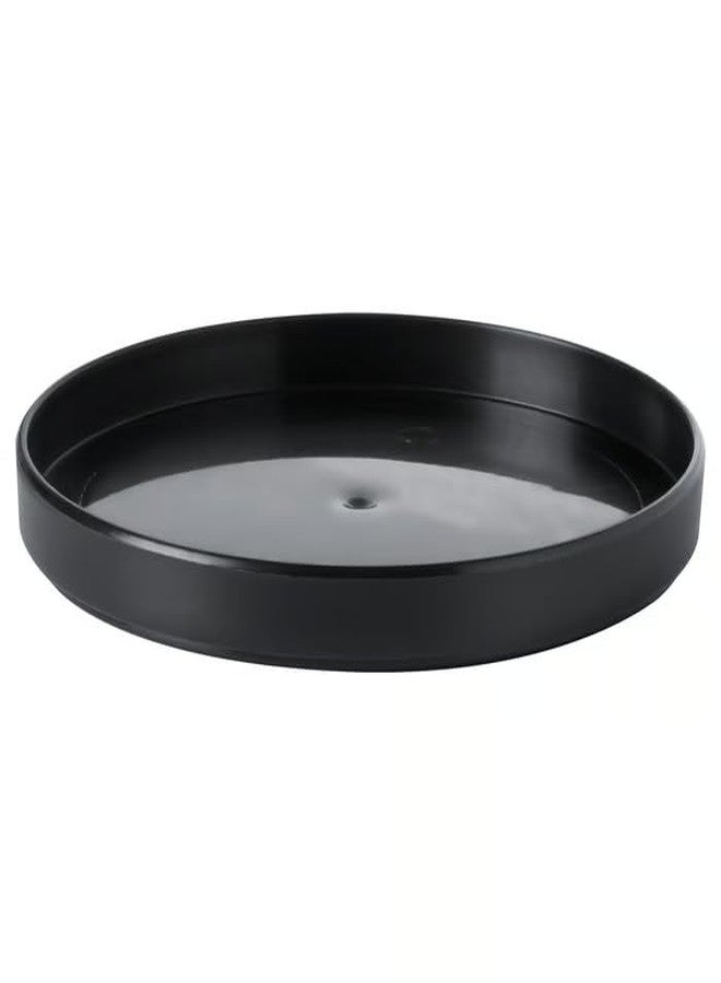 STORK EKIPERA Cutlery Stand Tray for ORDNING, Black, Polypropylene Plastic, 13x13x2 cm, Dishwasher-Safe, Water Collecting - Image 1