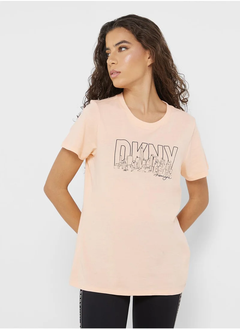 DKNY Sport Crew Neck T-Shirt