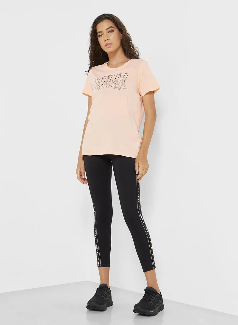 DKNY Sport Crew Neck T-Shirt