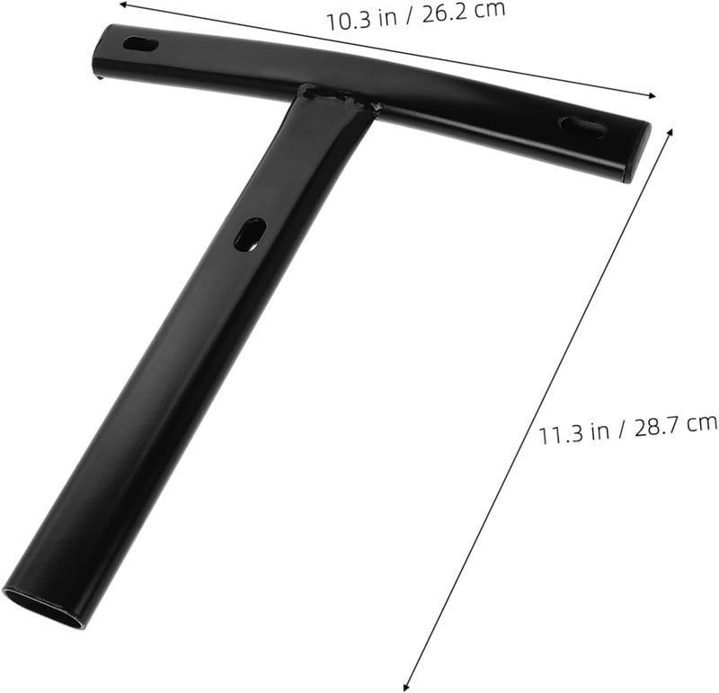 VOSAREA 1pcs Shaped Back Support Rod for Office Chairs Easy Installation Heavy-Duty Enhances Reclining Comfort Suitable for Gaming and Swivel Chairs Black - Image 3