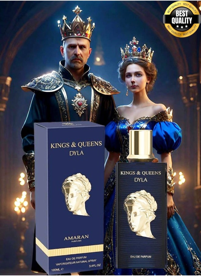 AMARAN - 10 Pieces King And Queens Dyla Amaran Perfume EDP 100ML - Image 1