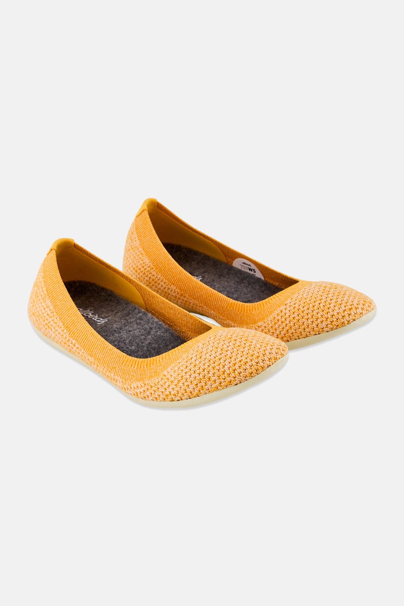 Allbirds Women Wide Slip On Flat Shoes, Orange - Image 1