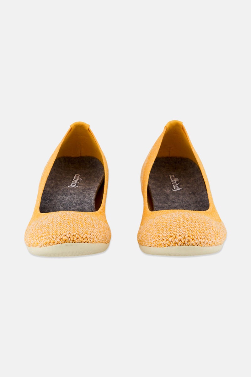 Allbirds Women Wide Slip On Flat Shoes, Orange - Image 2