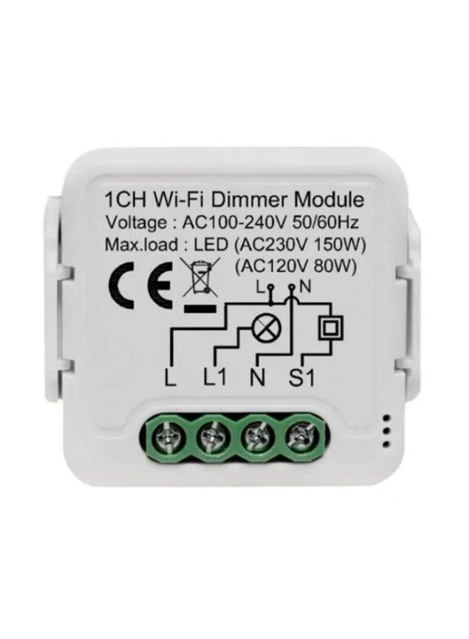 Dimmer 1 Gang Switch Module Wifi