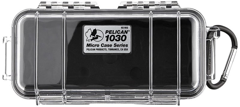 Pelican 1030 Micro Case (Black/Clear) - Image 2