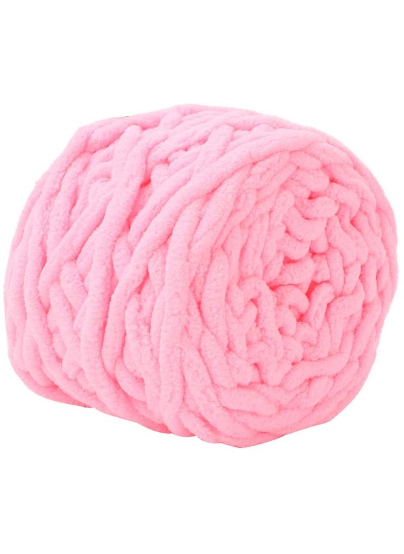 2-Piece Knitting Wool Yarn,Knitting Yarn Coarse Yarn for Crochet, Soft Chunky Yarn for Projects Making Plush Balls Handmade Bags Sweaters Shoes Hats Blankets Scarves Pink - pzsku/ZD3CFCD1668F23F286620Z/45/_/1712124987/ca7b503f-6e21-44bd-9e20-0c50c2ca81c2