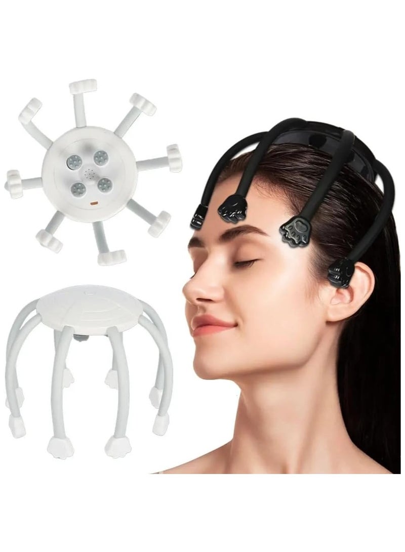 Yameem Electric Head Scalp Massager, Relaxation Head Massager, Handheld Multi-Modes Vibration Head Massager - Image 1
