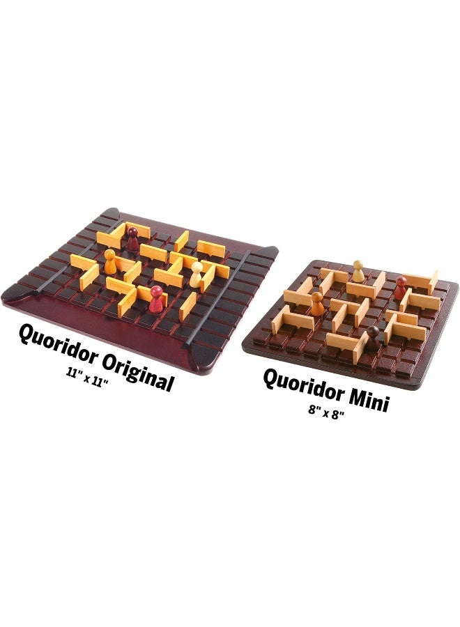Gigamic Quoridor Mini | Travel-Friendly Strategy Game for Families and Adults | Ages 8+ | 2 to 4 Players | 15 Minutes - Image 5