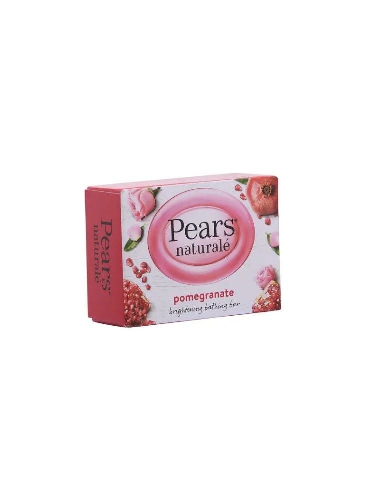 Pears Naturale Pomegranate Brightening Bathing Bar – Gentle Cleansing Soap 125g - Image 1