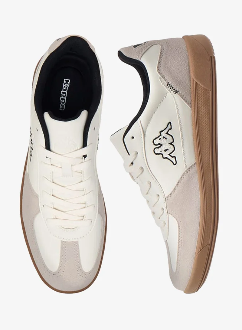 Kappa Men's Logo Embossed Sports Shoes with Lace-Up Closure