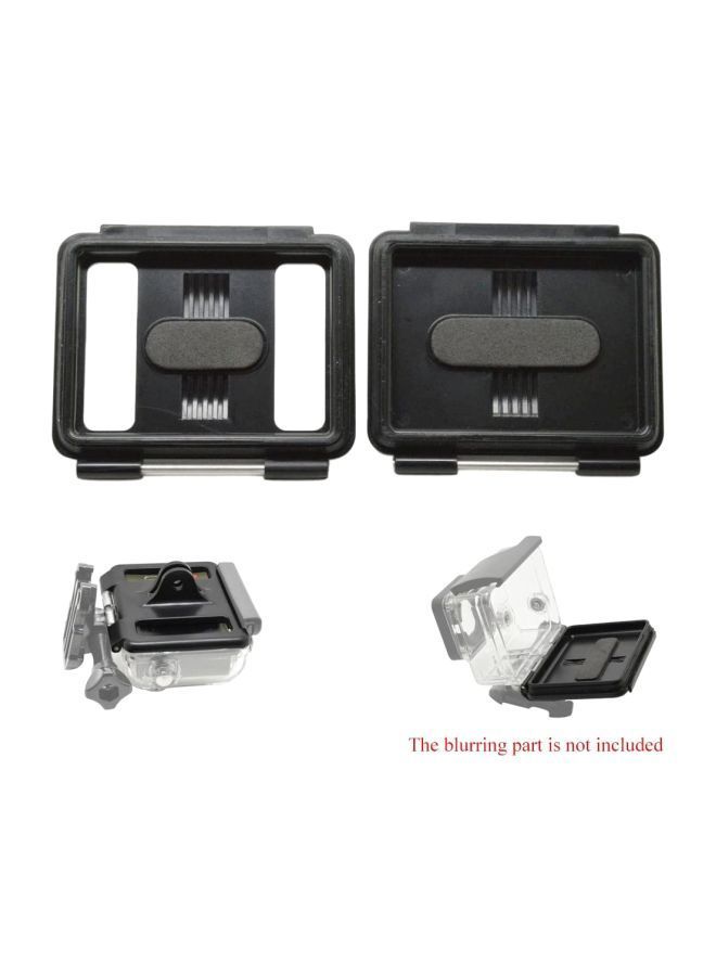 NIBEMINENT 2-In-1 Waterproof Skeleton Backdoor Case Cover For GoPro Hero3+/4 Black  - Image 5