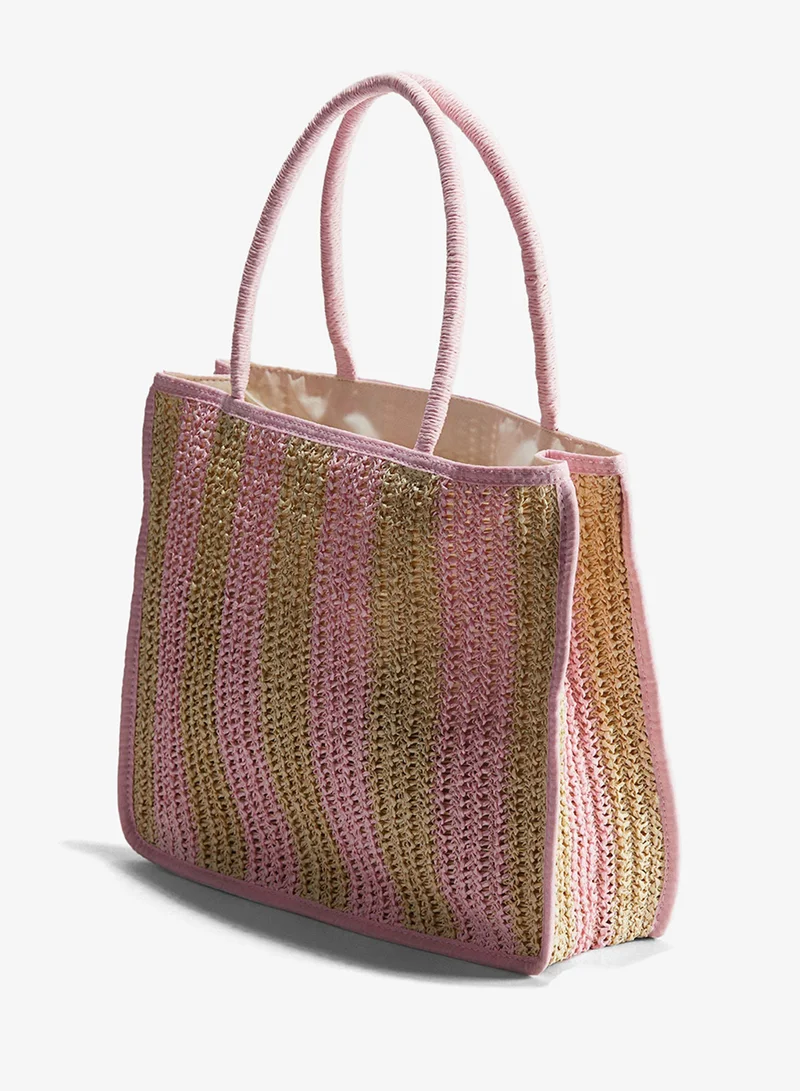H&M Straw tote bag